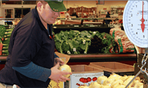 UFCW Worker in Grocery Store